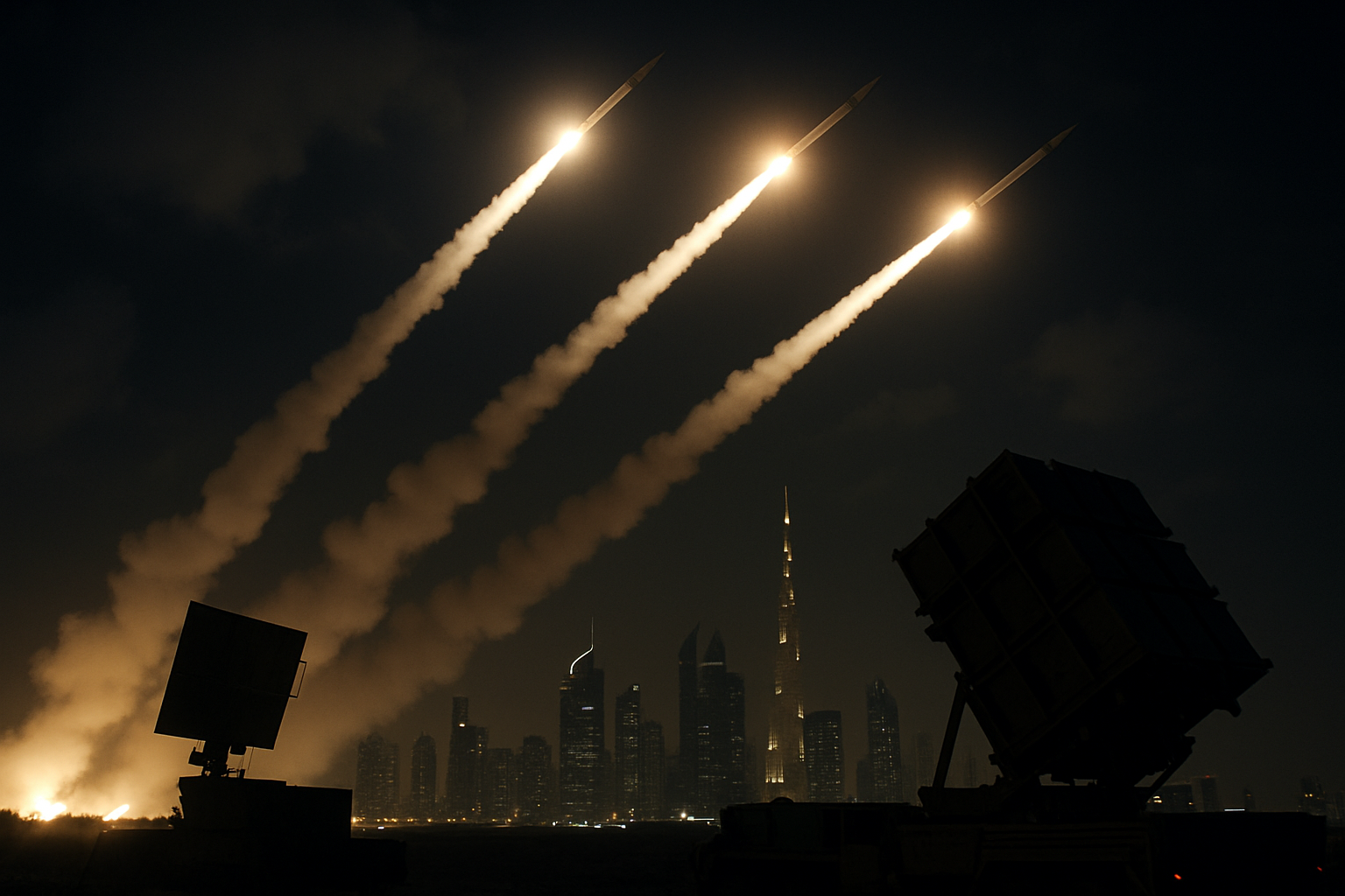 Gulf States Under Attack: Iranian Missiles and Drones Strike Despite Ceasefire Agreement