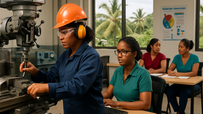 Guyana's Dual Challenge: Record Women's Technical Training Success Amid Growing Antibiotic Resistance Threat