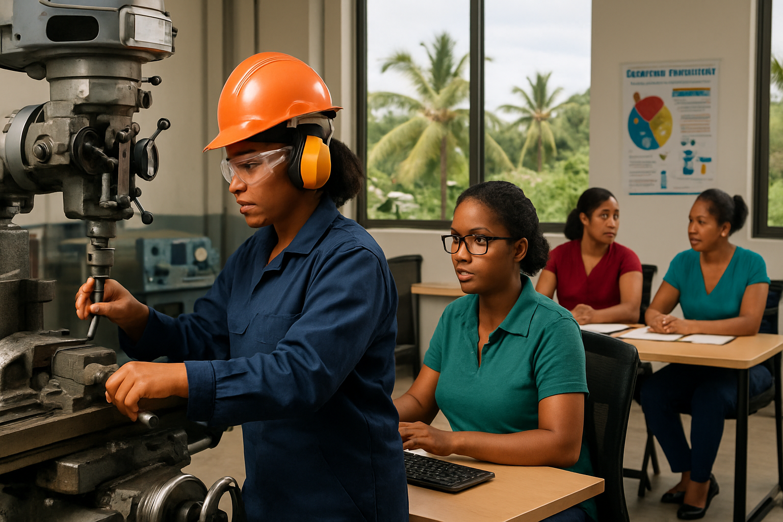 Guyana's Dual Challenge: Record Women's Technical Training Success Amid Growing Antibiotic Resistance Threat