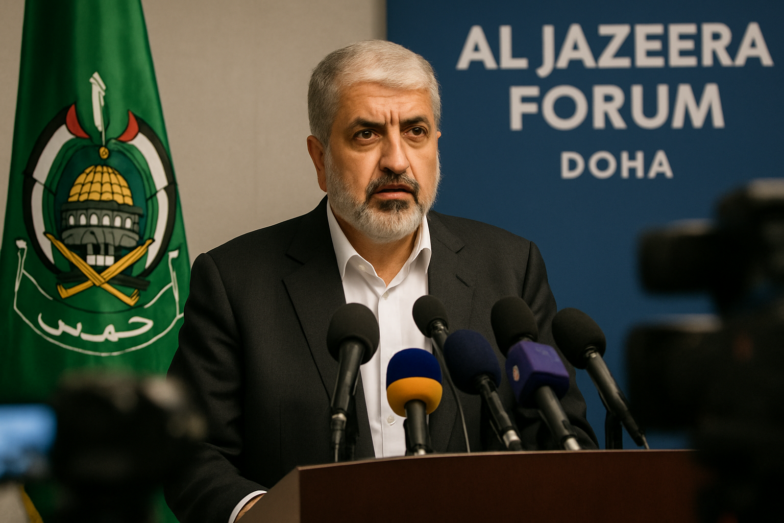 Hamas Leader Rejects Disarmament Demands and Foreign Rule in Gaza Policy Declaration