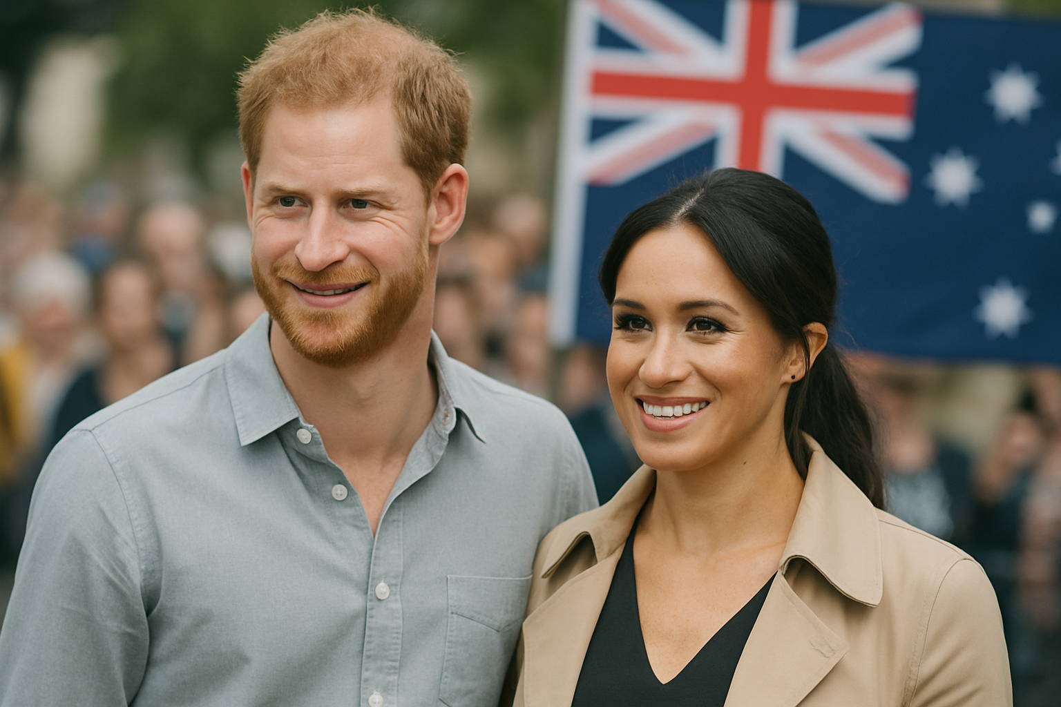 Harry and Meghan Continue Historic Australia Return: Day Two Brings Emotional Hospital Encounters and AFL Engagement