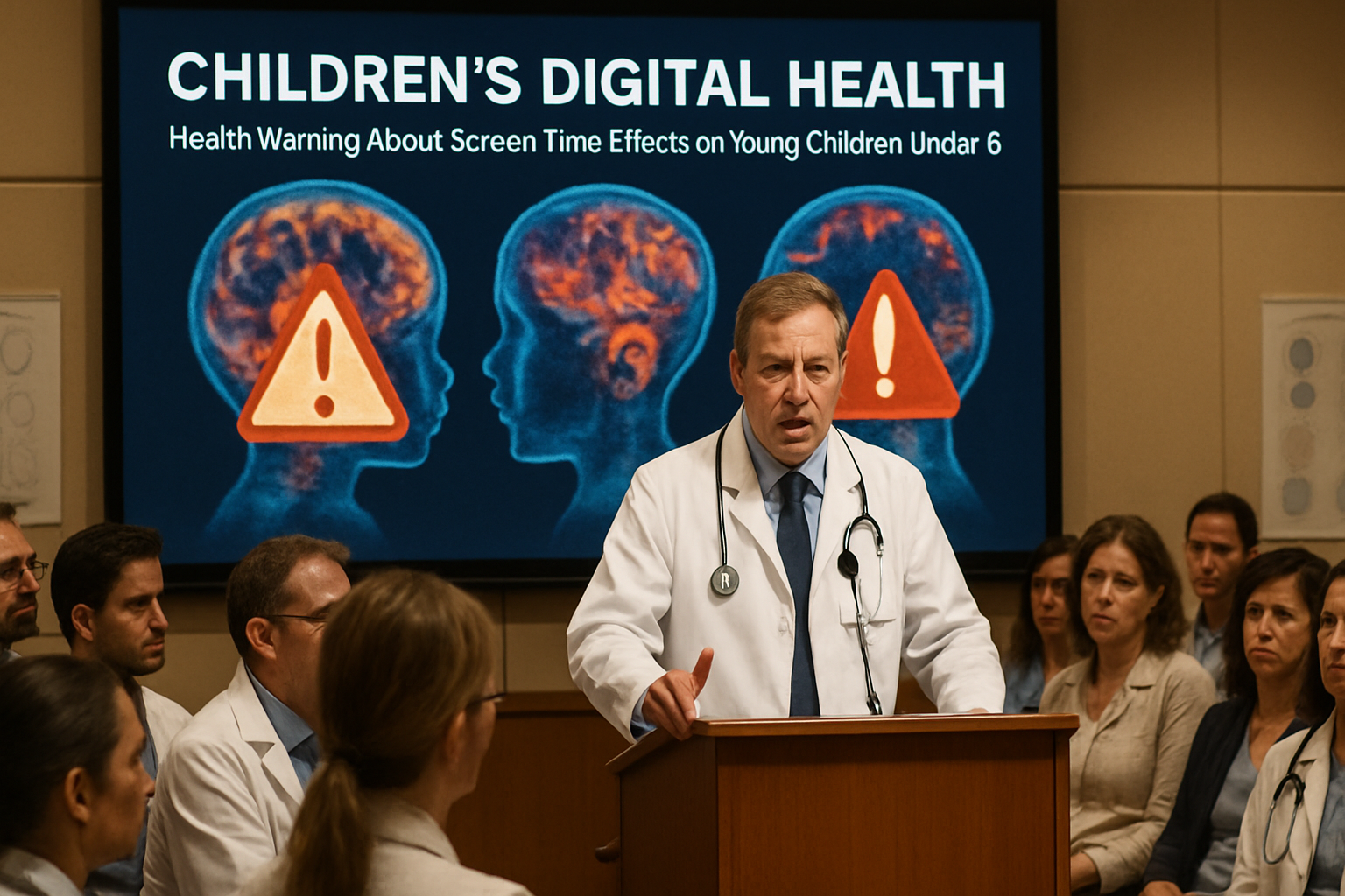 Global Health Experts Sound Alarm: Screen Time for Children Under 6 Classified as "Very Toxic" as International Crisis Escalates