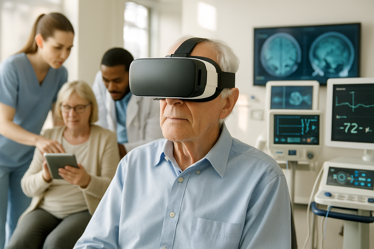 Revolutionary Health Technology Transforms Senior Care: VR Gaming for Dementia Patients and Digital Literacy Breakthroughs