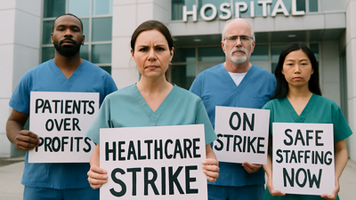 Healthcare Workers Launch Strikes Across Bosnia and Trinidad as Global Medical System Crisis Deepens