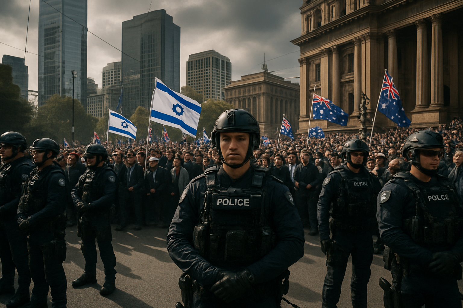 Herzog Faces Mass Protests in Melbourne as Israeli President Calls Australian Antisemitism "Frightening"