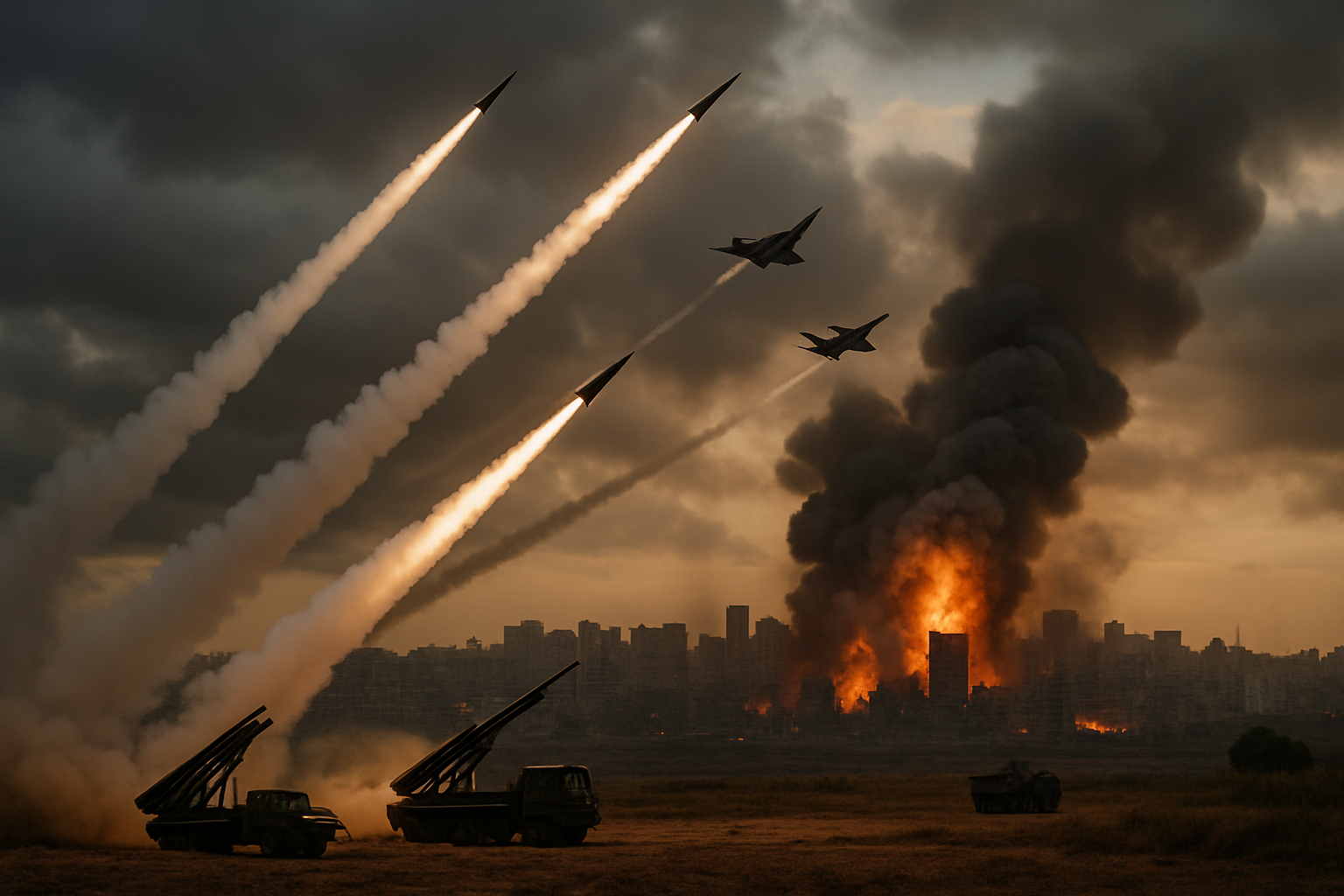 Hezbollah Launches Major Attack on Israel Following Iran's Supreme Leader Death, Regional War Expands