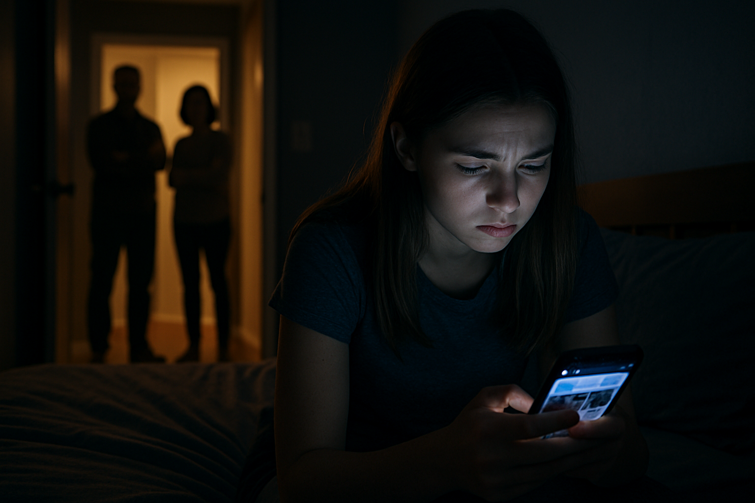 The Hidden TikTok Life of a 13-Year-Old in Crisis: How Secret Social Media Accounts Are Driving Youth Mental Health Emergency