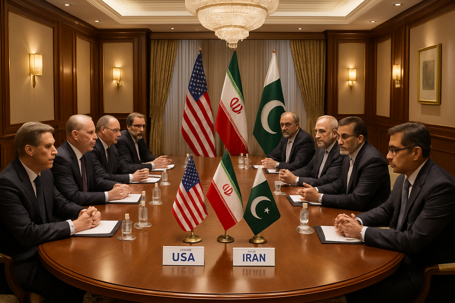Historic US-Iran Peace Talks Begin in Islamabad as Pakistan Mediates Breakthrough Diplomacy