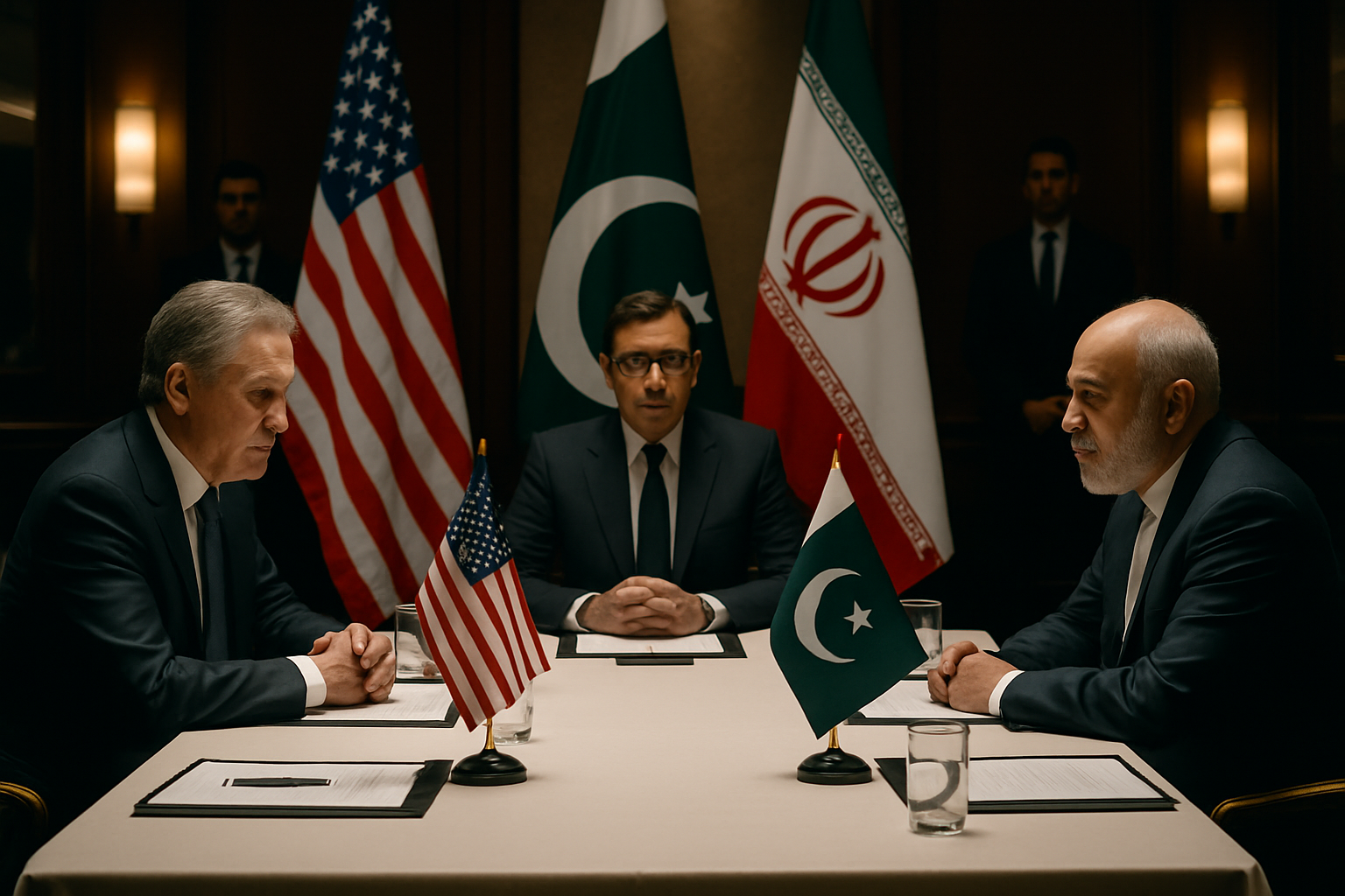 Historic US-Iran Peace Talks Begin in Islamabad as Pakistan Mediates First Direct Negotiations Since 1979