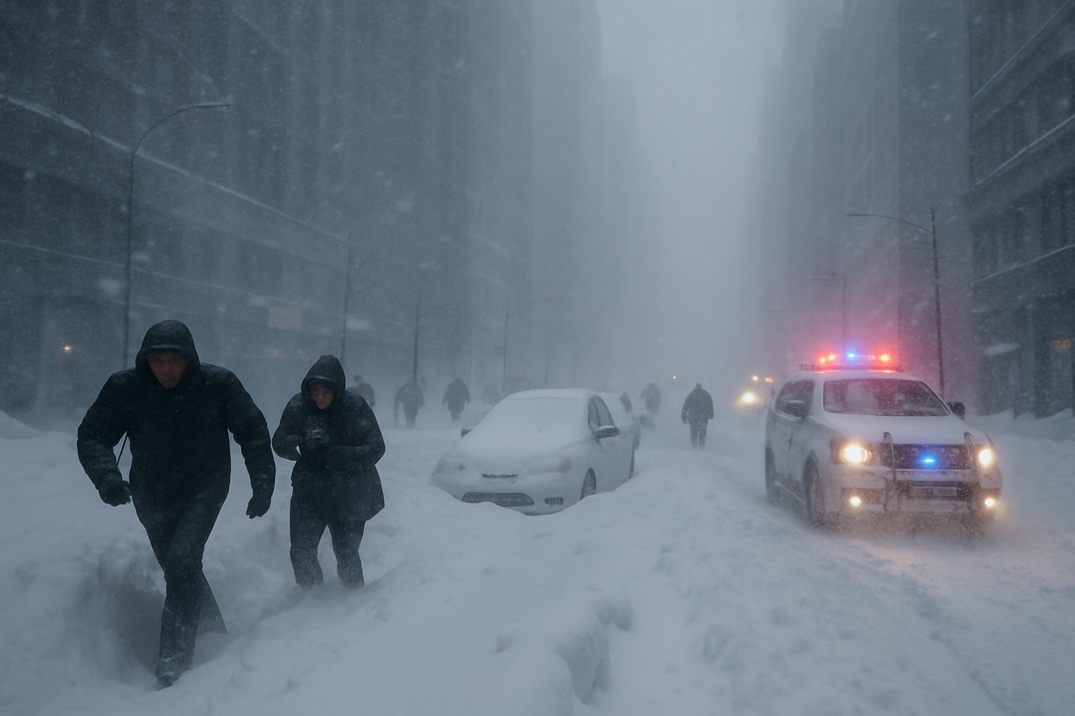 Historic Blizzard Paralyzes US Northeast, Affecting 40 Million Americans with Mass Flight Cancellations
