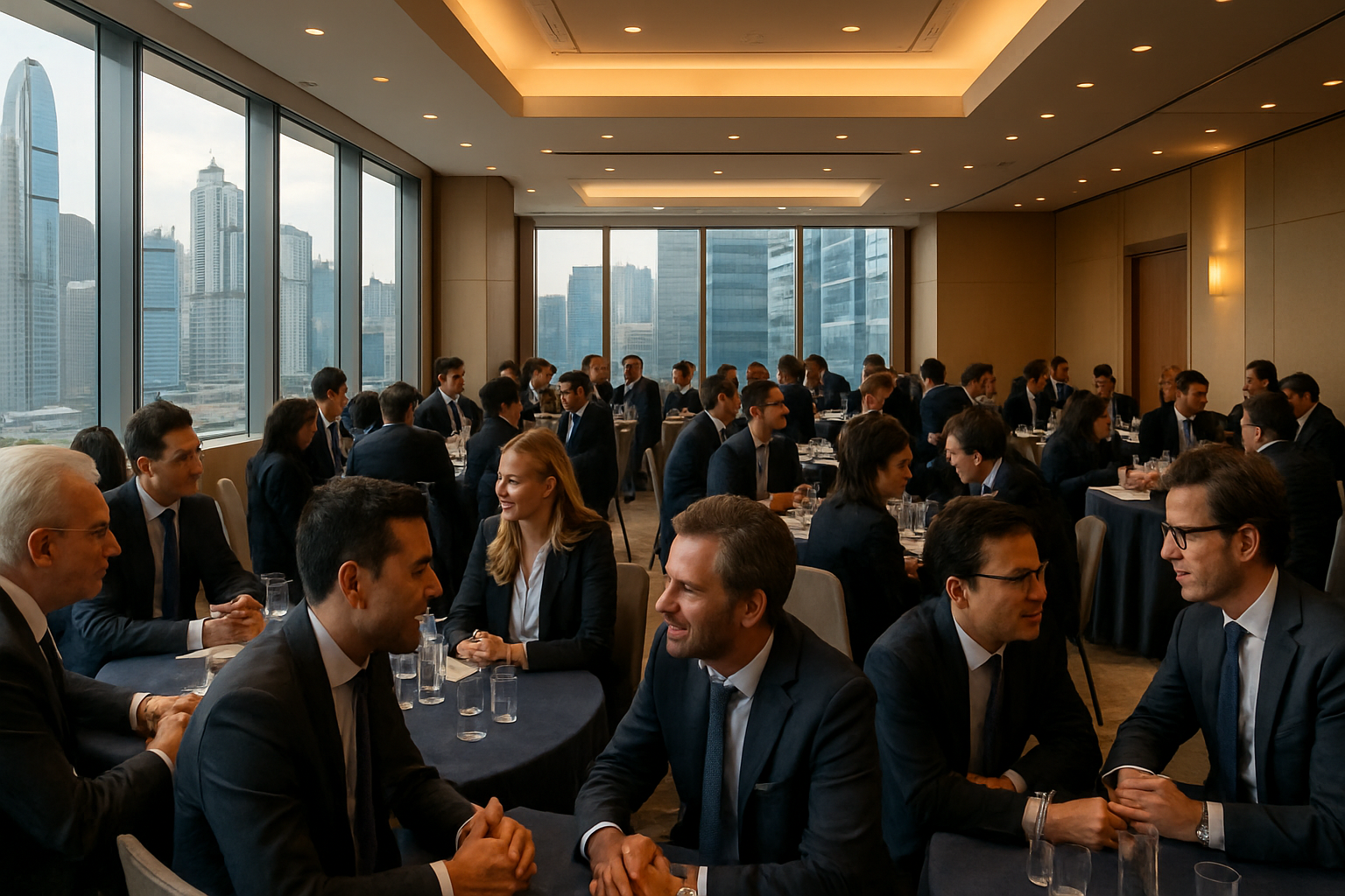 Hong Kong Wealth Summit Draws Global Elite as China's AI Revolution Reshapes Business Landscape