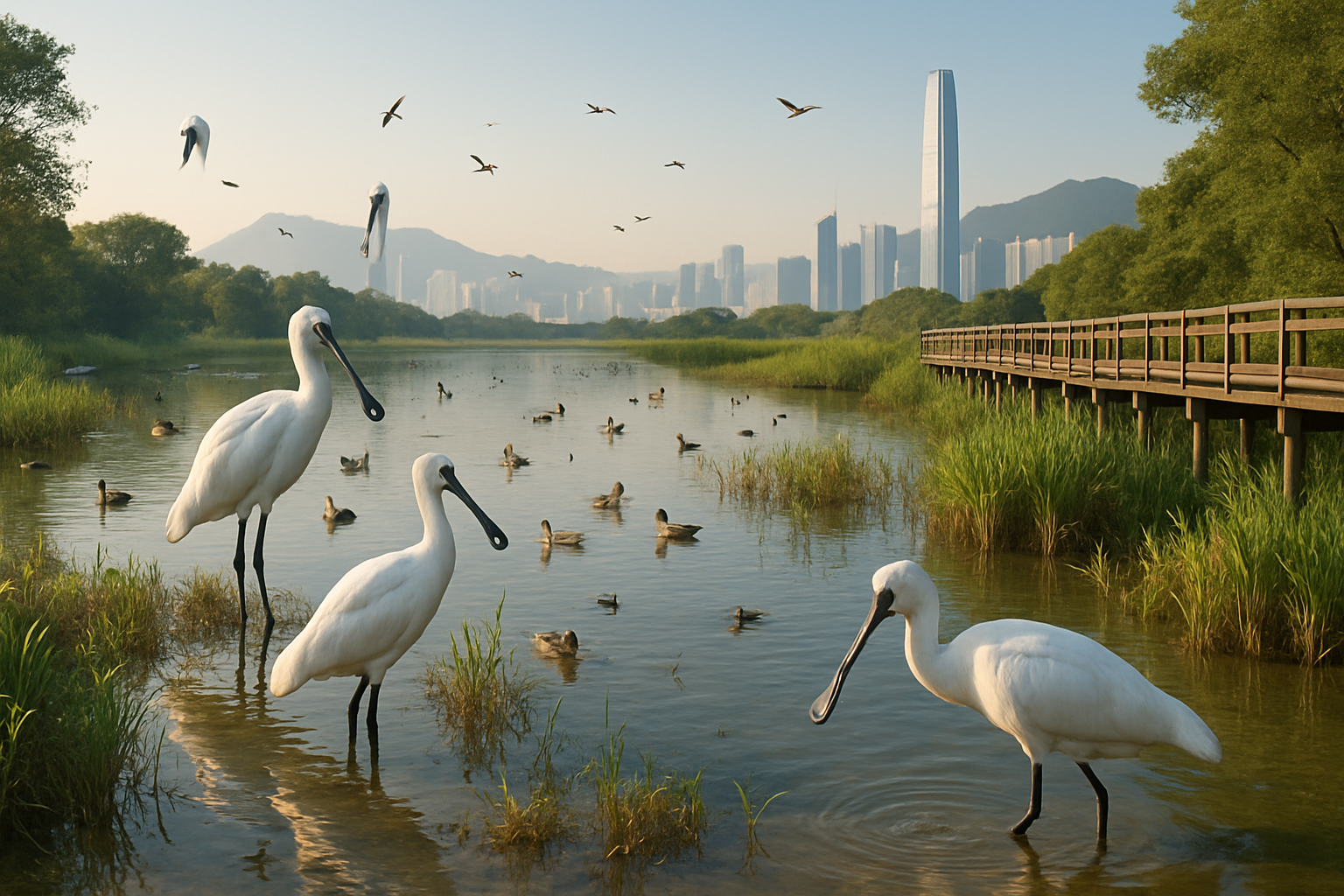 Hong Kong's Border Tourism Push Tests Environmental Balance at Mai Po Wetlands