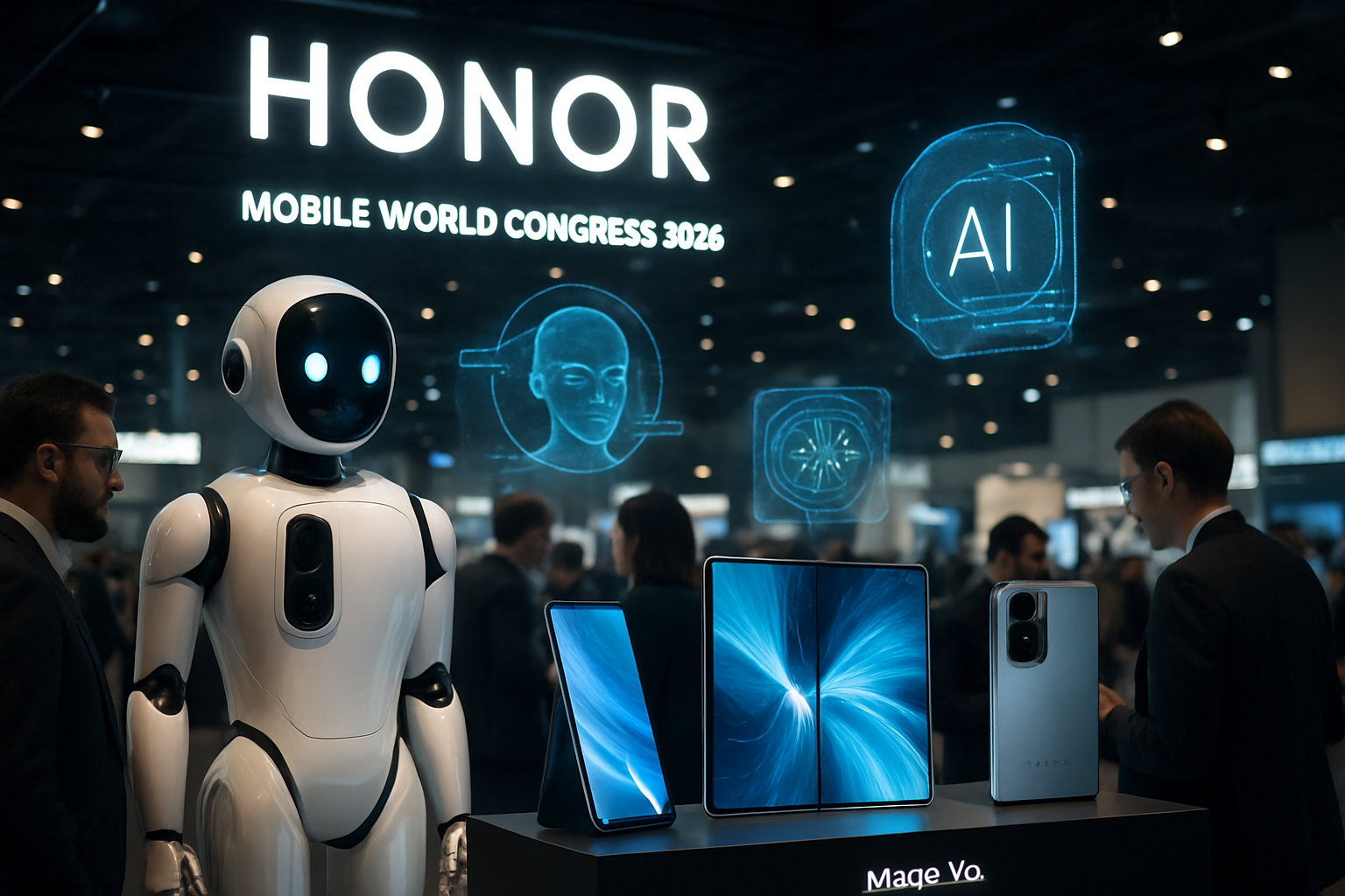 HONOR Unveils Revolutionary AI Vision at MWC 2026 with Robot Phone and Humanoid Robot Technology