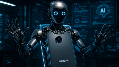 Honor Unveils Revolutionary Robot Phone and Robotic Hands Technology Vision