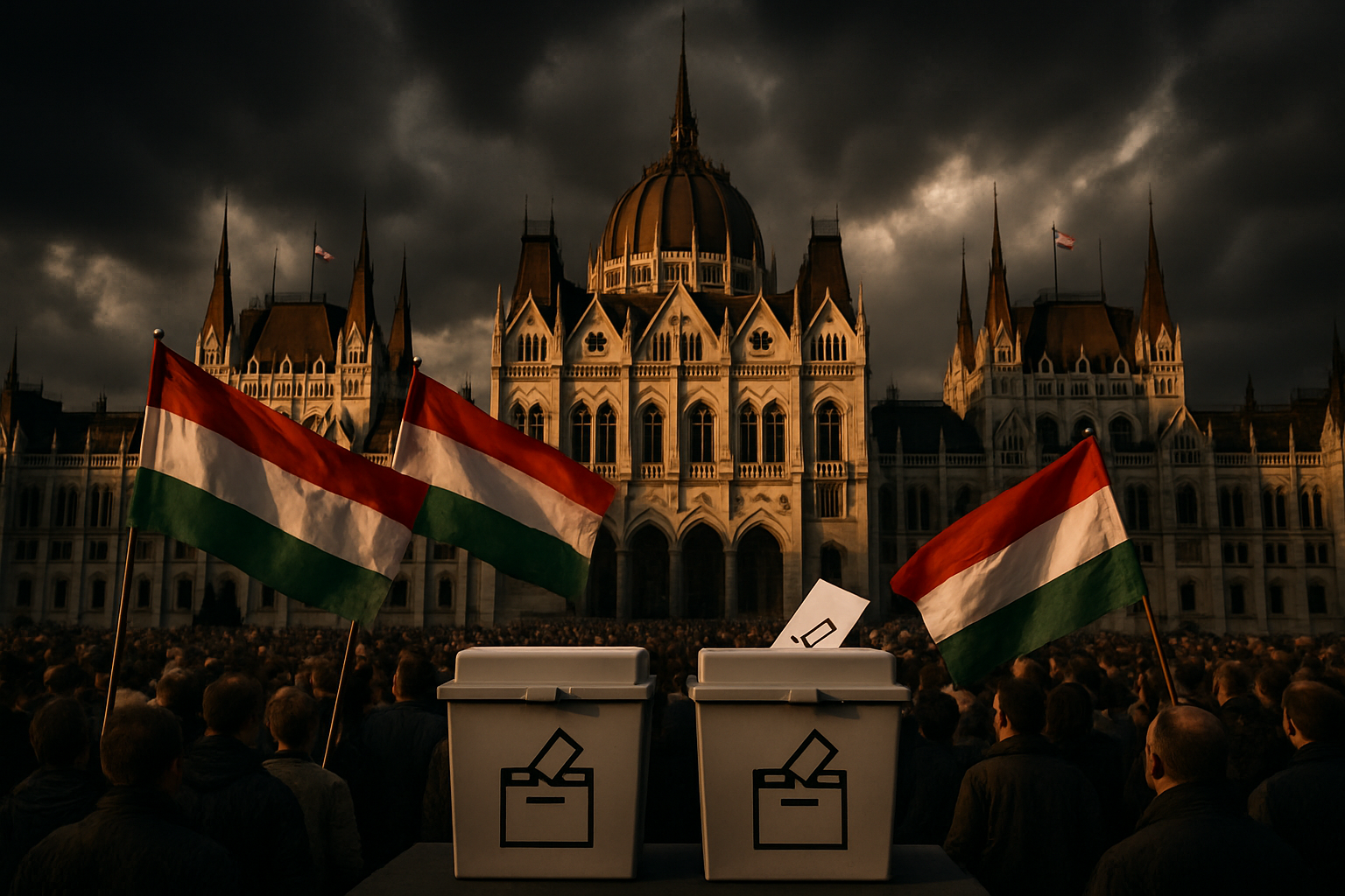 Hungary Prepares for Historic Elections as Orbán Faces Most Serious Challenge in 16 Years