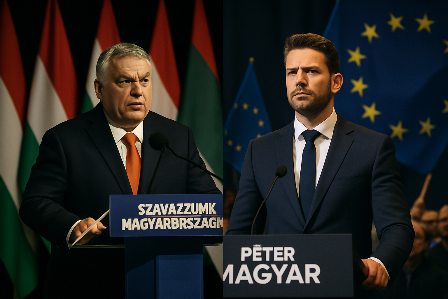 Hungary's Election Crossroads: Viktor Orbán Faces Historic Challenge from Péter Magyar