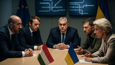 Hungary Escalates Gas Supply Threats Against Ukraine as Energy Crisis Deepens