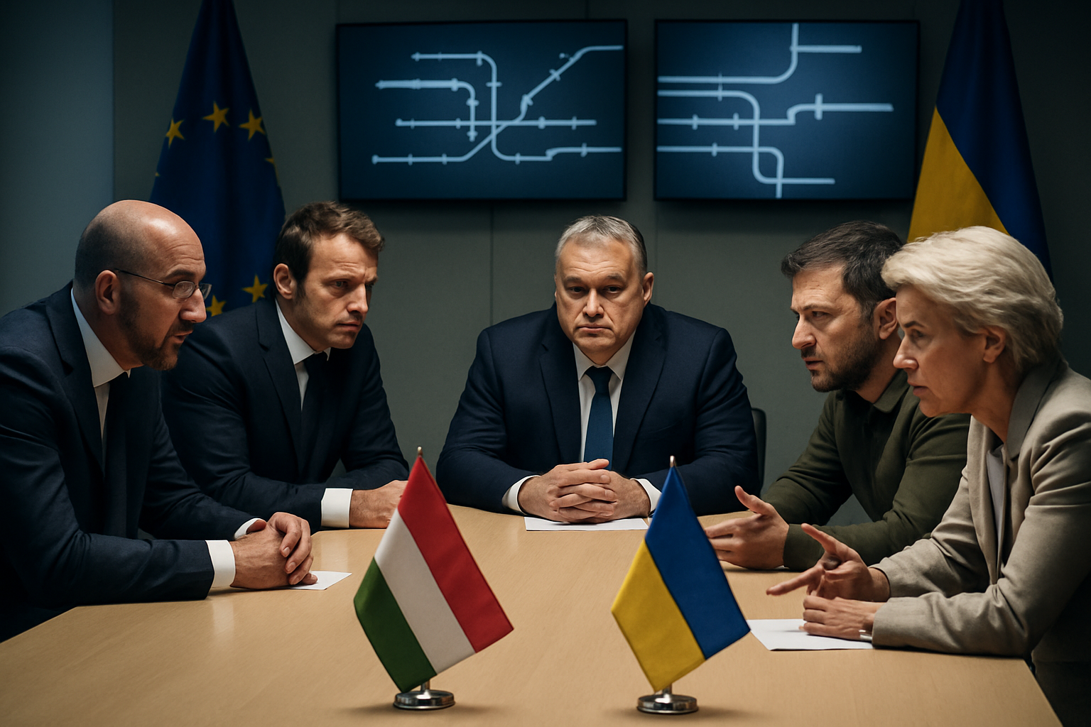 Hungary Escalates Gas Supply Threats Against Ukraine as Energy Crisis Deepens