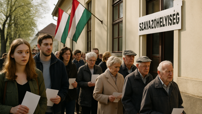Record Voter Turnout as Hungarians Cast Ballots in Pivotal Election That Could End Orbán's 16-Year Rule