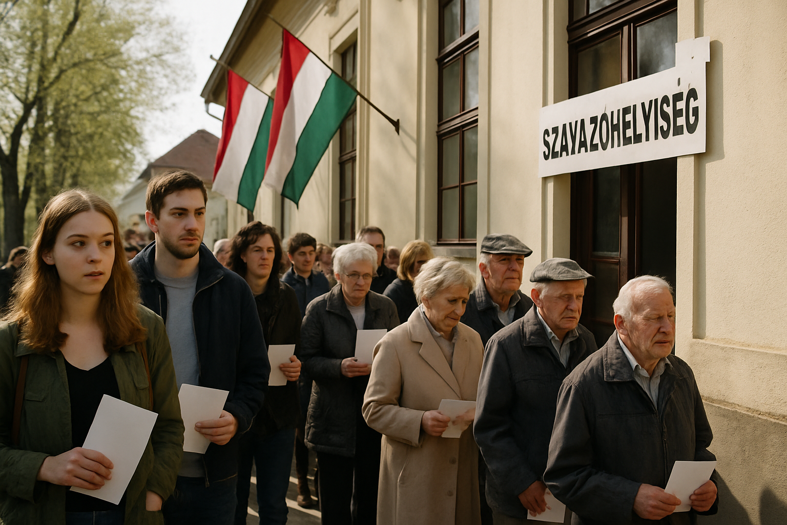 Record Voter Turnout as Hungarians Cast Ballots in Pivotal Election That Could End Orbán's 16-Year Rule