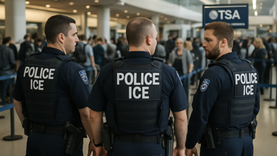 ICE Agents Deploy to US Airports Amid Air Traffic Control Crisis and Government Standoff