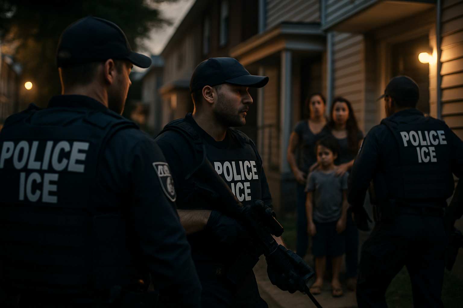 ICE Raids Intensify Across Multiple States as Families Hide and Civil Rights Concerns Mount