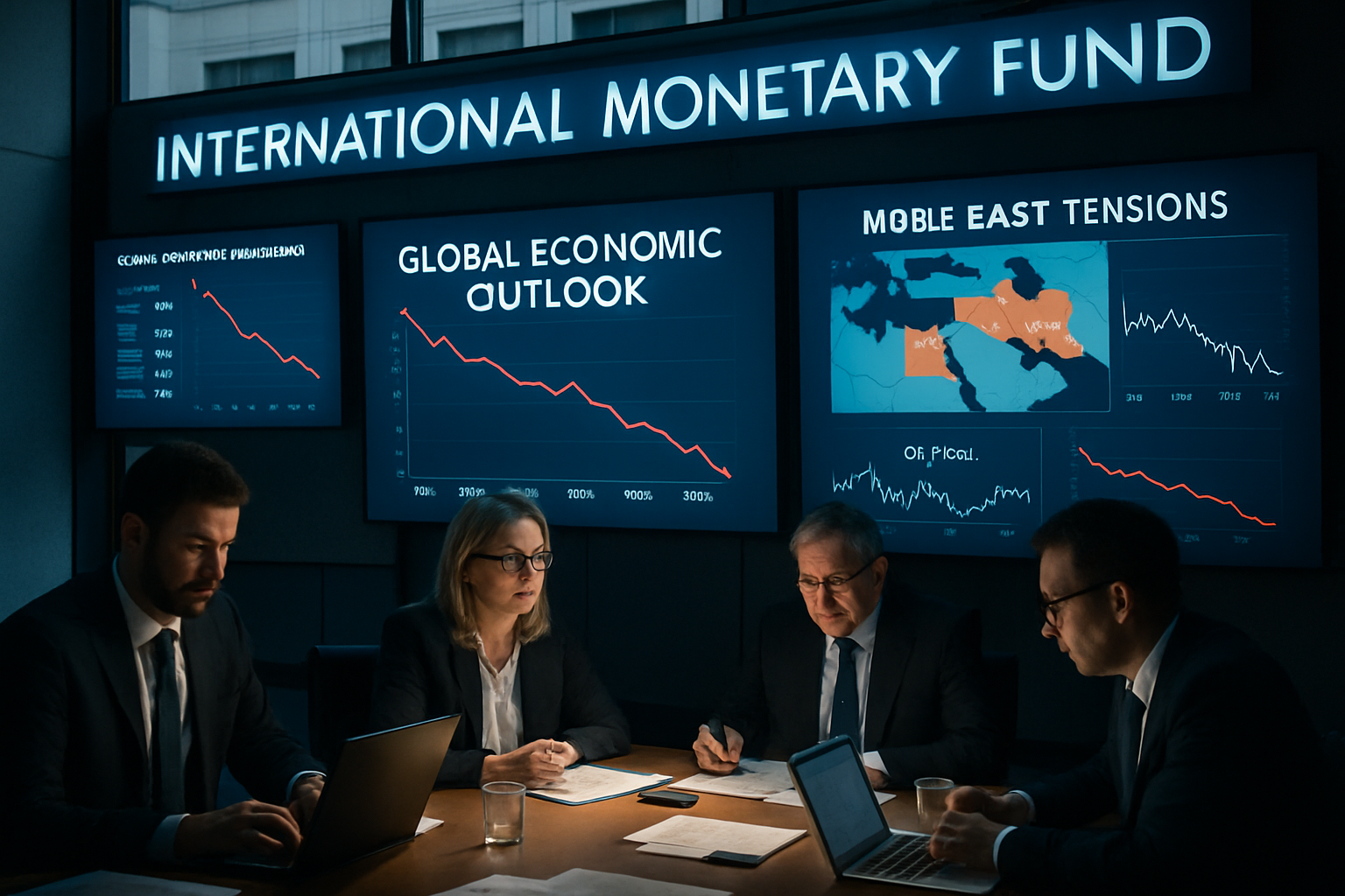IMF Slashes Global Growth Outlook Amid Middle East Crisis and Energy Market Turmoil