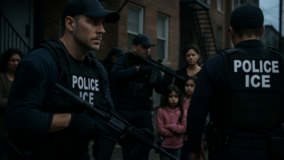 Immigration Enforcement Crisis Deepens as Families Go into Hiding, Protests Erupt at Columbia