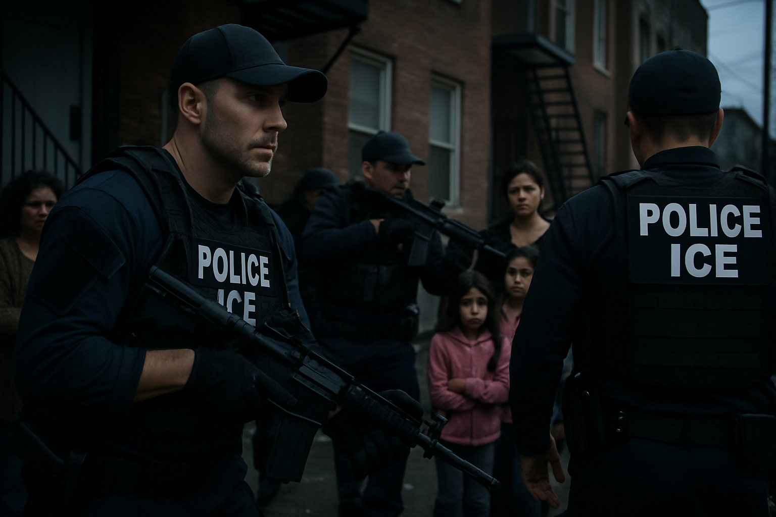 Immigration Enforcement Crisis Deepens as Families Go into Hiding, Protests Erupt at Columbia