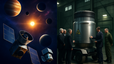 Revolutionary Space Discovery Challenges Planet Formation Theory While Pentagon Advances Mobile Nuclear Defense Technology