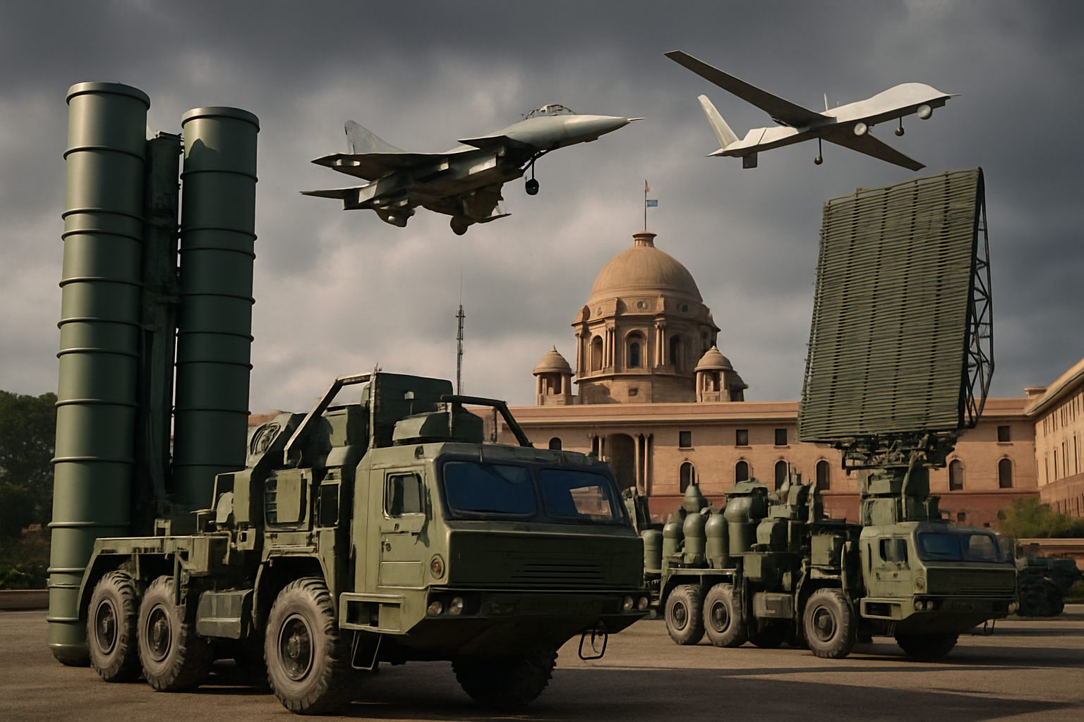India Approves $25 Billion Defense Acquisitions Including Russian S-400 Systems and Advanced Combat Drones