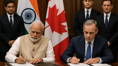 India and Canada Sign Historic Uranium and Trade Agreements, Target Year-End Comprehensive Deal