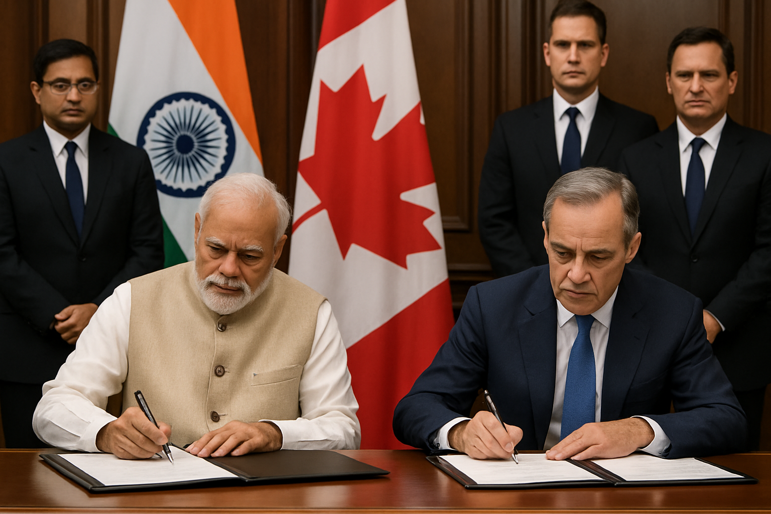 India and Canada Sign Historic Uranium and Trade Agreements, Target Year-End Comprehensive Deal