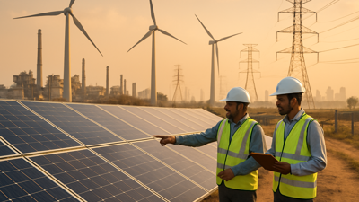 India Demonstrates Clean Energy Growth Alongside Industrial Development as Europe Advances Green Corridors