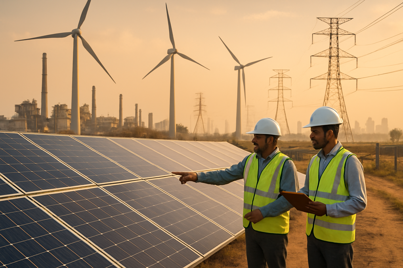 India Demonstrates Clean Energy Growth Alongside Industrial Development as Europe Advances Green Corridors