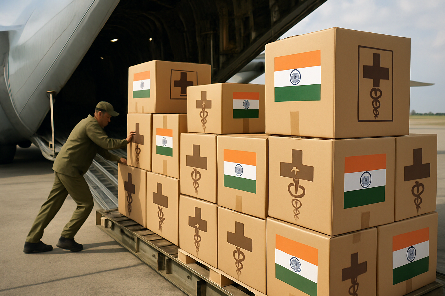 India Delivers 2.5 Tons of Emergency Medical Aid to Afghanistan Amid Regional Crisis