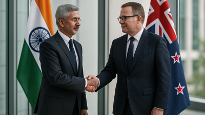 India and New Zealand Sign Historic Free Trade Agreement to Boost Economic Ties and Cut Tariffs