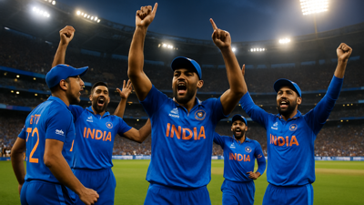 India Reaches T20 World Cup Final After Nerve-Shredding Semifinal Victory Over England