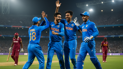 India Advances to T20 World Cup Semifinals with Thrilling Victory Over West Indies