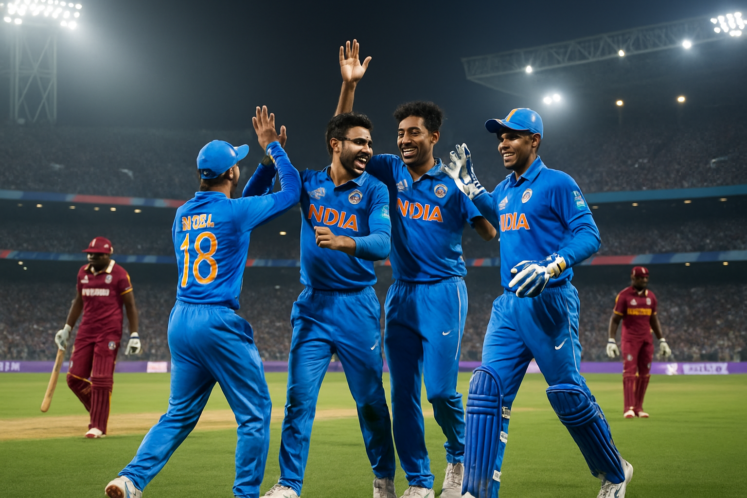 India Advances to T20 World Cup Semifinals with Thrilling Victory Over West Indies