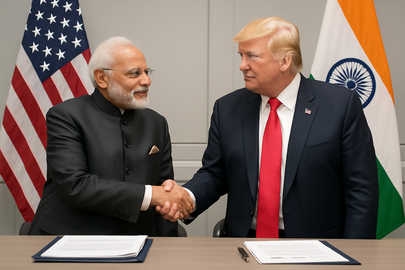 India and US Unveil Historic Interim Trade Framework, Slash Tariffs in Major Economic Partnership