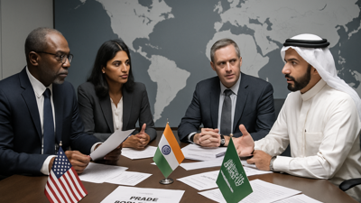Historic US-India Trade Framework Signals New Era of Strategic Partnerships as Saudi-Syria Investment Deals Reshape Regional Economics