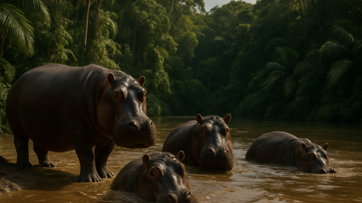 Indian Billionaire's Son Offers Sanctuary for Pablo Escobar's "Cocaine Hippos" as Colombia Plans Controversial Cull