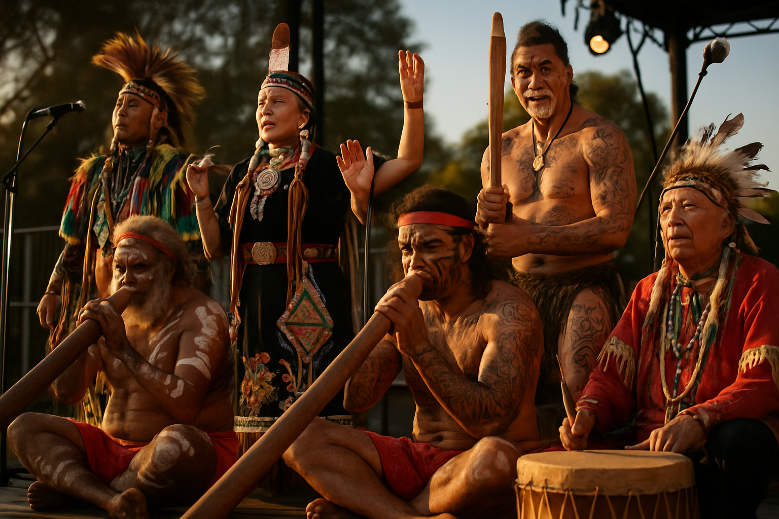 Indigenous Communities Worldwide Showcase Rich Cultural Heritage Through Traditional Celebrations and Modern Theatre