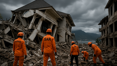 Powerful 7.4 Magnitude Earthquake Strikes Indonesia's Molucca Sea, Triggers Tsunami Warning