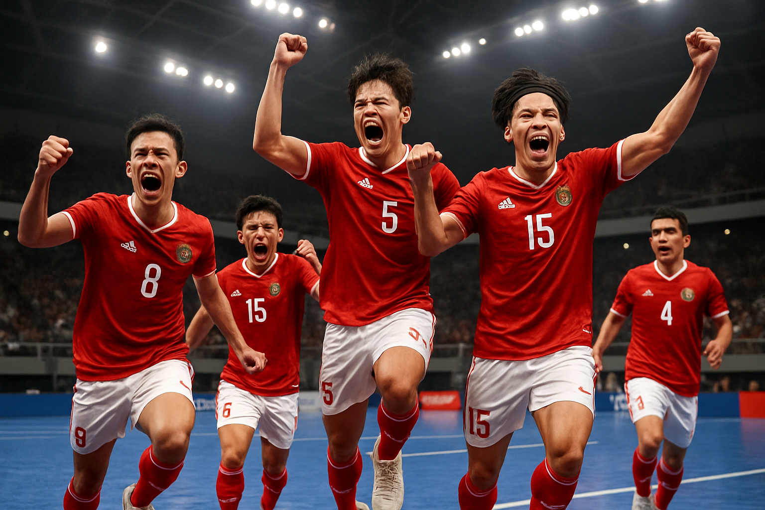 Indonesia Stuns Four-Time Champions Japan 5-3 to Reach Historic AFC Futsal Asian Cup Final