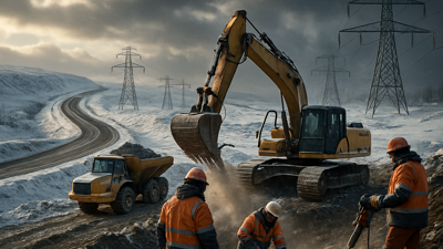 Arctic Highways Meet Power Grids: Infrastructure Development Faces Mounting Climate Challenges