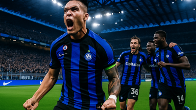 Inter Milan Crushes Roma 5-2 to Extend Serie A Lead, Lautaro Martinez Returns in Style