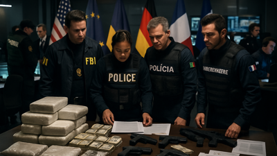 International Drug Trafficking Networks Face Major Coordinated Crackdown as Law Enforcement Operations Span Two Continents