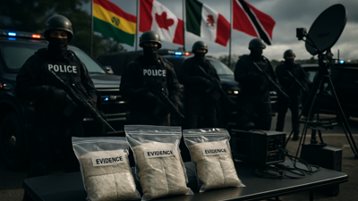 International Drug Trafficking Crackdown: Multi-Nation Operations Target Criminal Networks Across Americas
